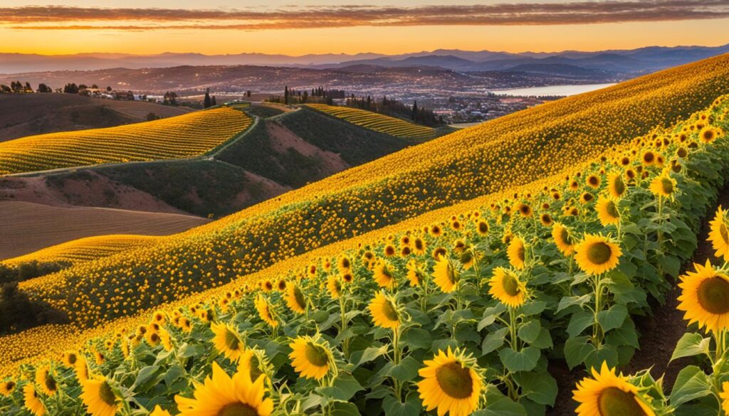 best sunflower fields near me