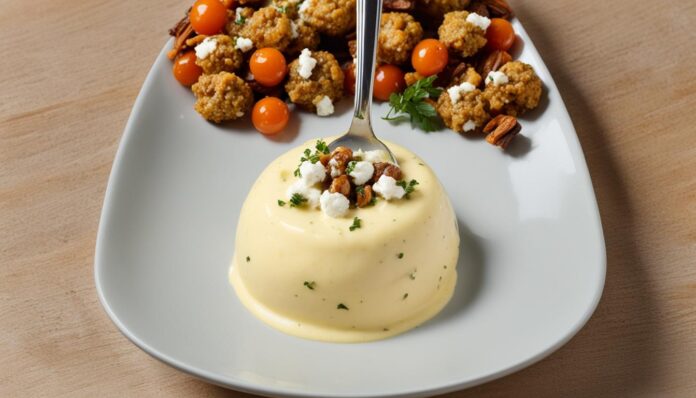 creamy mustard dipping sauce for turkey feta balls