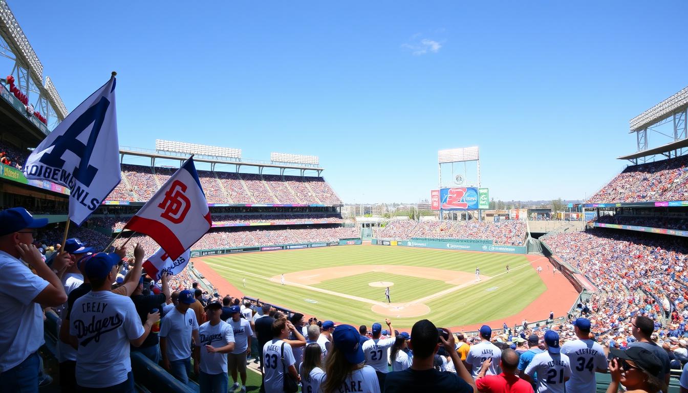 dodgers vs padres match player stats