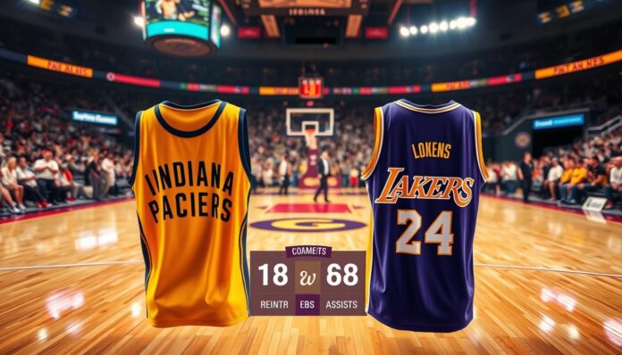 pacers vs lakers match player stats