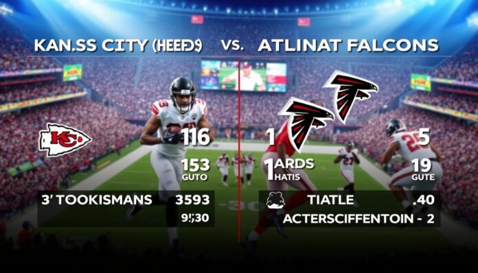 kansas city chiefs vs atlanta falcons match player stats