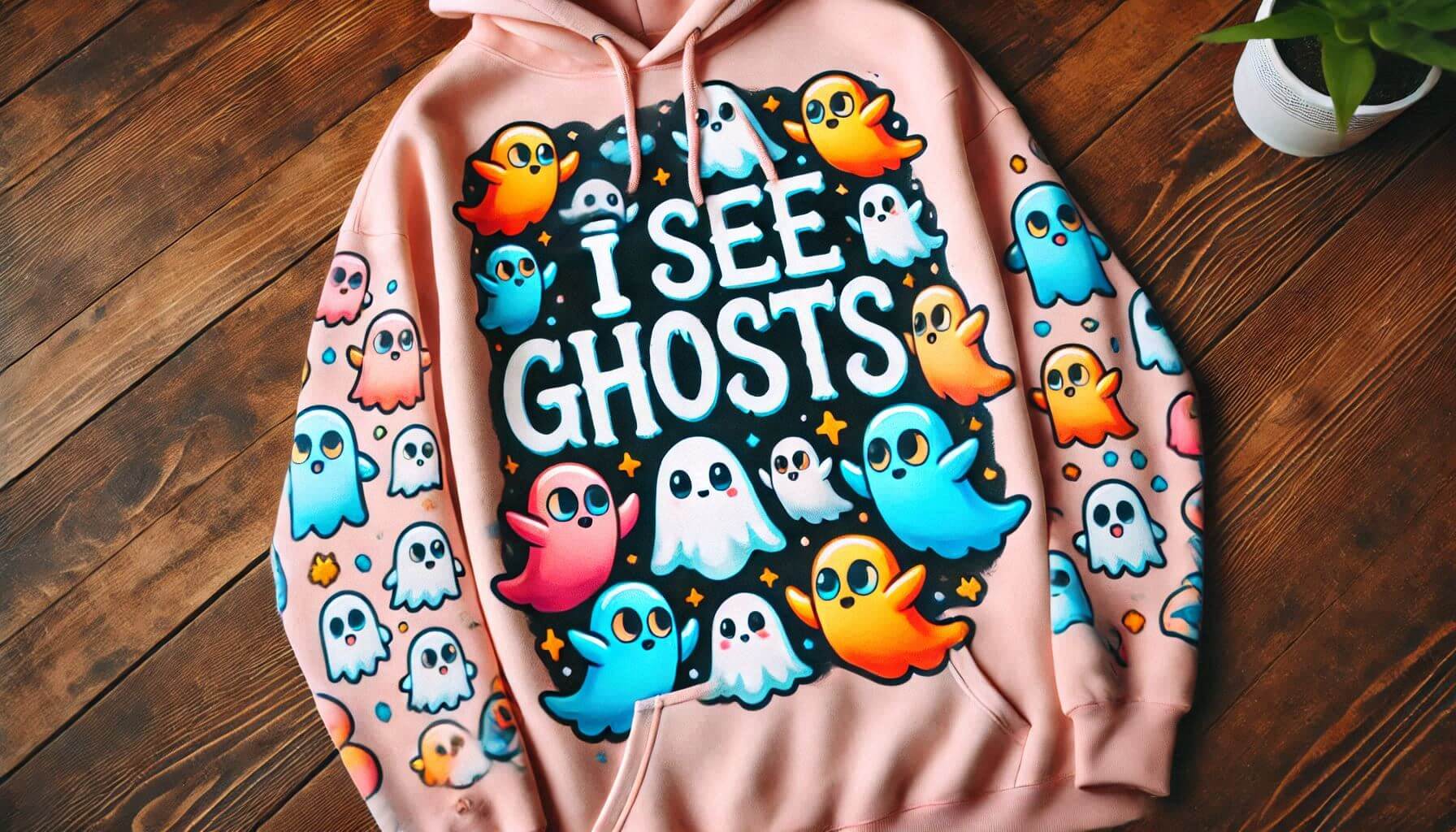 i see ghosts hoodie