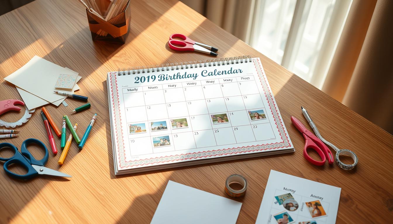 birthday calendar