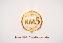 Get Your Free RM5 Credit Instantly link claim free credit rm5