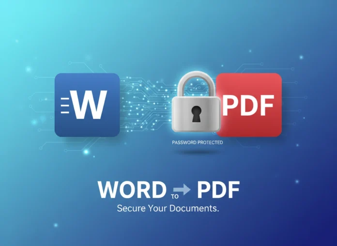 How to Convert Word to PDF with Password Protection