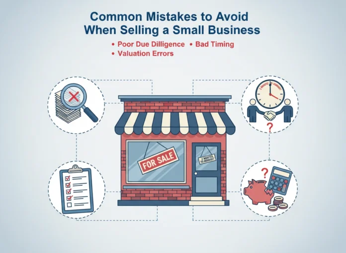 Common Mistakes to Avoid When Selling a Small Business