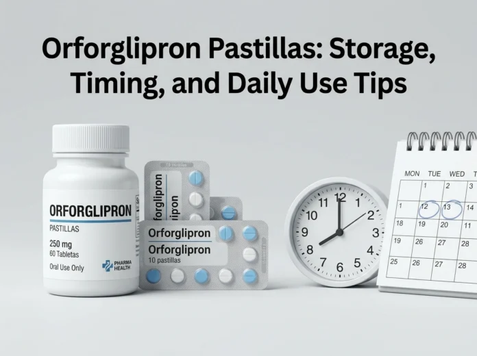 Orforglipron Pastillas: Storage, Timing, and Daily Use Tips Orforglipron Pastillas: Storage, Timing, and Daily Use Tips